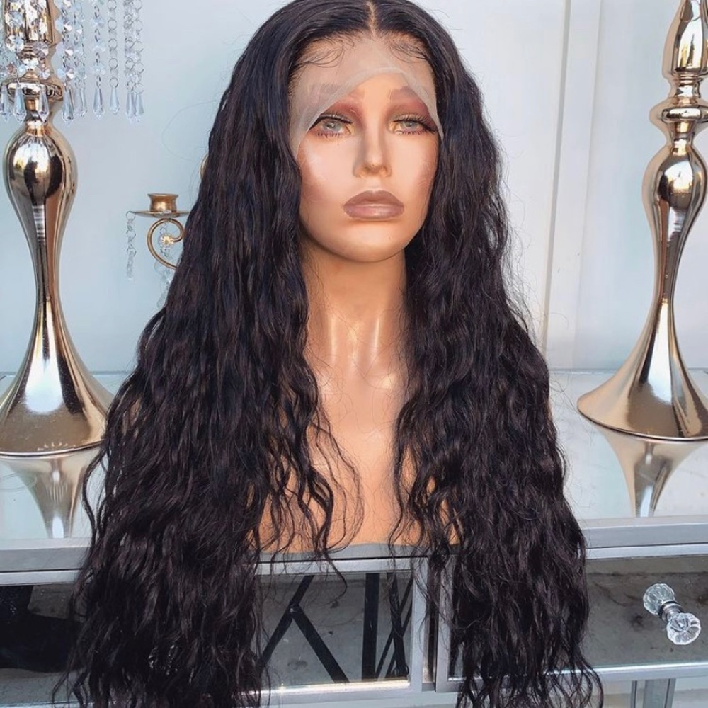 Hawaiian Wavy Lace Frontal Wig 18”